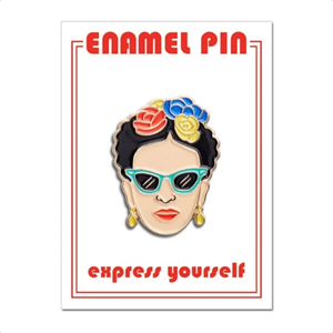 Frida Sunglasses Enamel Pin - Indie Indie Bang! Bang!