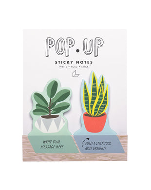 House Plant Pop Up Sticky Notes - Indie Indie Bang! Bang!