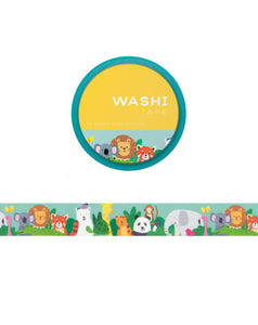 Washi Tape -Zoo Animals - Indie Indie Bang! Bang!