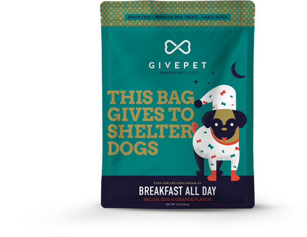 Breakfast All Day Dog Treats - Indie Indie Bang! Bang!