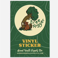 Load image into Gallery viewer, Tree Hugger Vinyl Sticker - Indie Indie Bang! Bang!