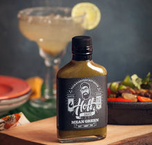 Load image into Gallery viewer, Hoff&#39;s Mean Green Jalapeno Hot Sauce - Indie Indie Bang! Bang!