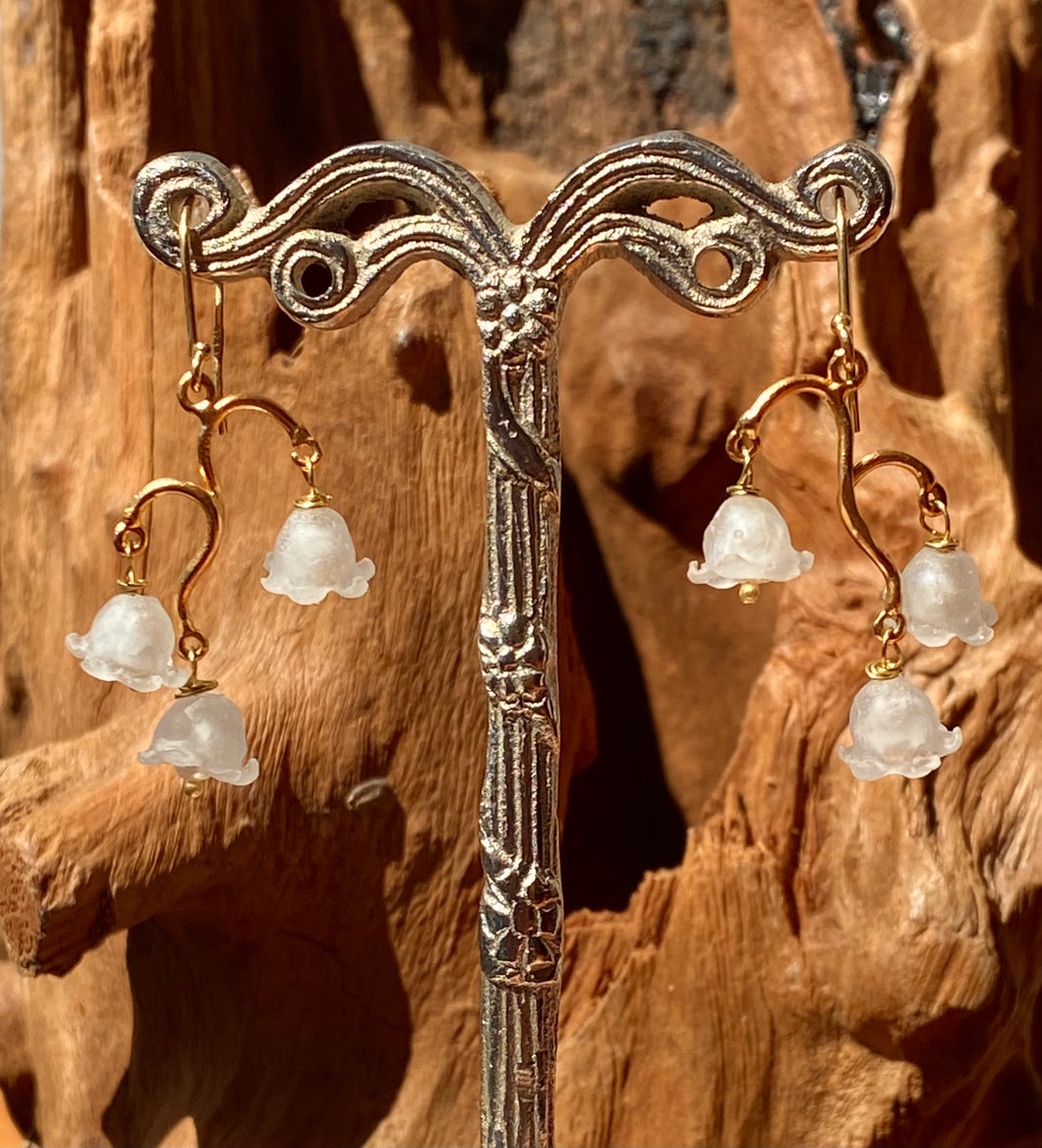 Lily of the Valley Dainty Earring - Indie Indie Bang! Bang!