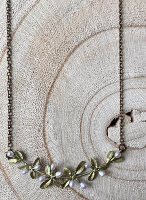 Flowering Thyme 16' Bar Necklace - Indie Indie Bang! Bang!