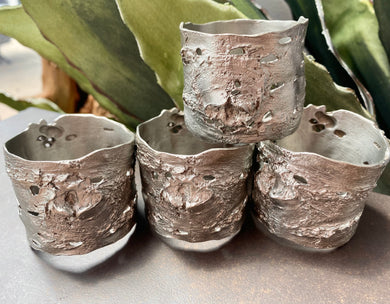 Michael Michaud - Birch Bark Napkin Rings (4 piece set) - Indie Indie Bang! Bang!