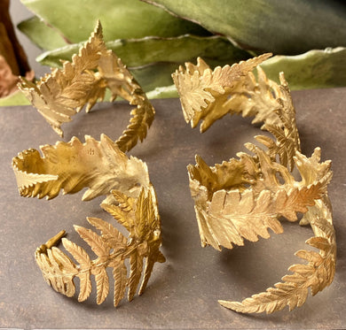 Michael Michaud - Fern Napkin Rings (4 piece set) - Indie Indie Bang! Bang!