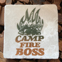 Load image into Gallery viewer, Camp Fire Boss Coaster - Indie Indie Bang! Bang!