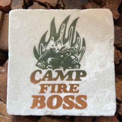 Camp Fire Boss Coaster - Indie Indie Bang! Bang!