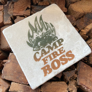 Camp Fire Boss Coaster - Indie Indie Bang! Bang!