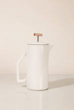 Load image into Gallery viewer, Ceramic French Press - White - Indie Indie Bang! Bang!