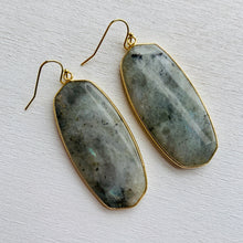Load image into Gallery viewer, Long Glass Stone Earring - Indie Indie Bang! Bang!