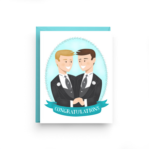 LGBTQ Same Sex Wedding Card - Indie Indie Bang! Bang!