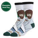 Hug A Tree Bob Ross Mens Socks - Indie Indie Bang! Bang!