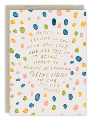Little Things Baby Card - Indie Indie Bang! Bang!