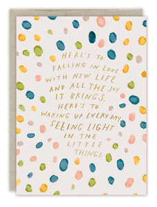 Little Things Baby Card - Indie Indie Bang! Bang!