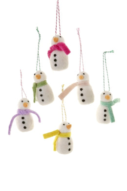 Cody Foster Merry and Bright Snowman, Assorted Colors - Indie Indie Bang! Bang!
