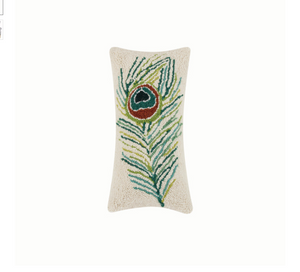 Peacock Feather Hook Pillow - Indie Indie Bang! Bang!