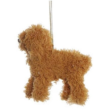 Load image into Gallery viewer, Creative Co-Op Furry Poodle Ornament - Indie Indie Bang! Bang!