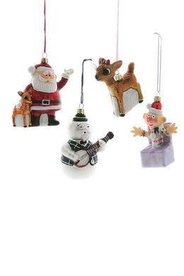 Cody Foster Retro Rudolph Character Ornaments - Indie Indie Bang! Bang!