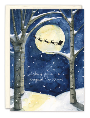 Magical Christmas Holiday Card - Indie Indie Bang! Bang!