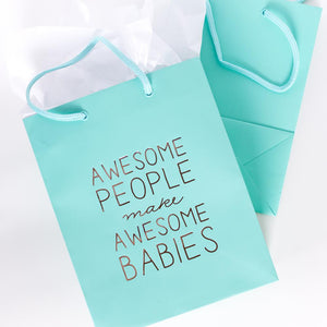 Gift Bag - Awesome People Make Awesome Babies - Indie Indie Bang! Bang!