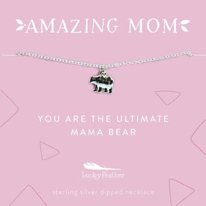 Amazing Mom-Mama Bear Necklace - Indie Indie Bang! Bang!