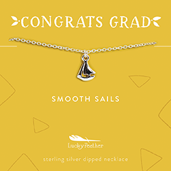 Congrats Grad-Smooth Sails Necklace - Indie Indie Bang! Bang!