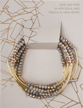 Load image into Gallery viewer, Silver Lining Gold Bracelet/Necklace - Indie Indie Bang! Bang!