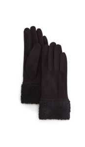 Sherpa Cuff Gloves with Touchscreen Fingertips - Indie Indie Bang! Bang!