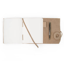 Load image into Gallery viewer, Suede Leather Bound Journal - Indie Indie Bang! Bang!