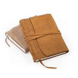 Suede Leather Bound Journal - Indie Indie Bang! Bang!