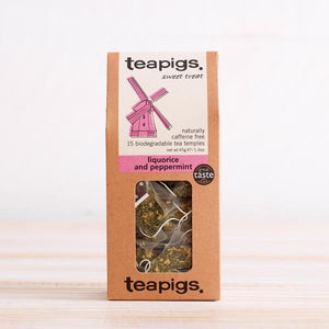 Teapigs - Liquorice + Peppermint Tea - Indie Indie Bang! Bang!