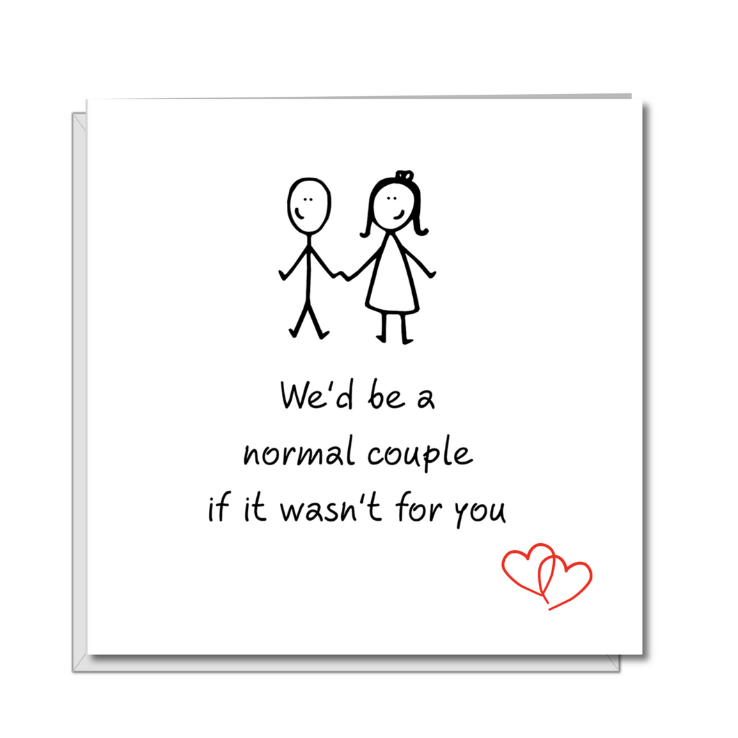 Normal Couple Card - Indie Indie Bang! Bang!
