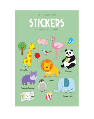 Zoo Animal Stickers - Indie Indie Bang! Bang!