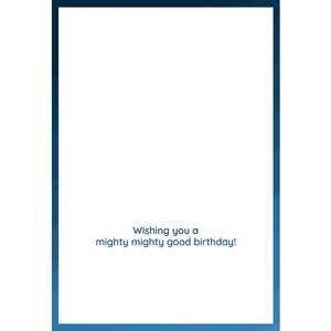 What A Man Birthday Card - Indie Indie Bang! Bang!