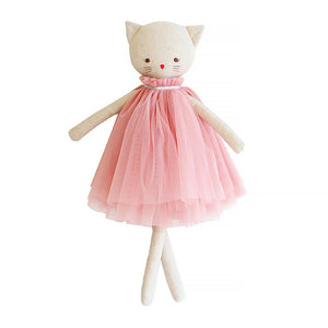 Aurelie Linen Cat Doll Blush - Indie Indie Bang! Bang!