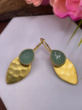 Load image into Gallery viewer, Hammered Leaf Earrings - Indie Indie Bang! Bang!