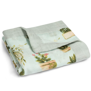 Potted Plants Bamboo Mini Lovey Security Blanket - Indie Indie Bang! Bang!