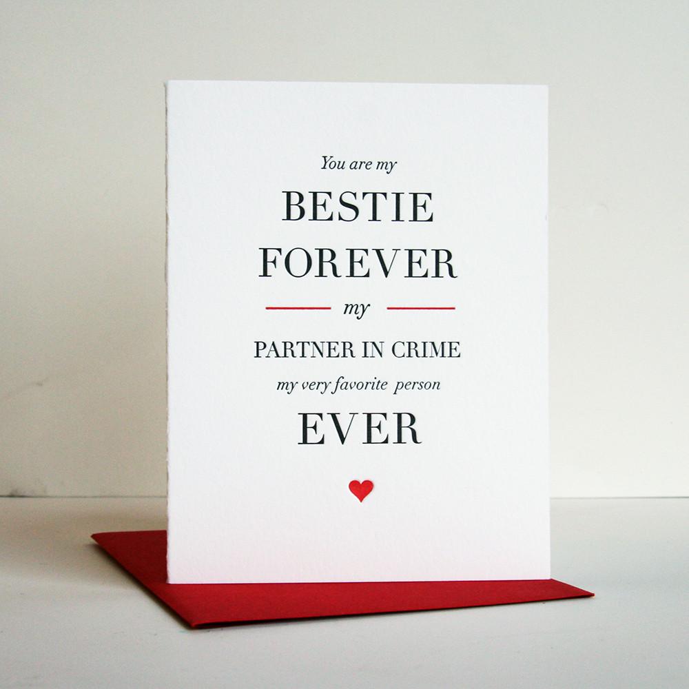 Love Cards - Bestie Forever - Indie Indie Bang! Bang!