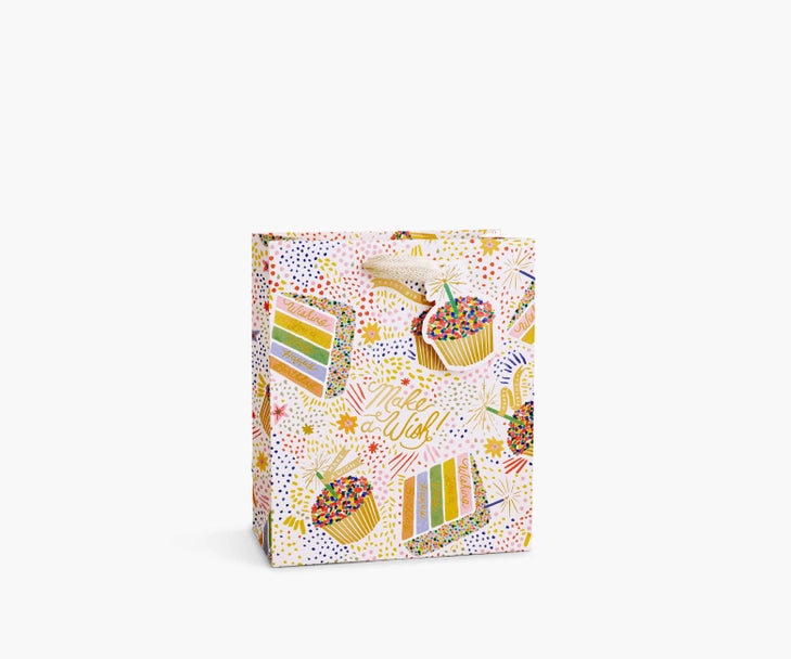 Birthday Cake Medium Gift Bag - Indie Indie Bang! Bang!