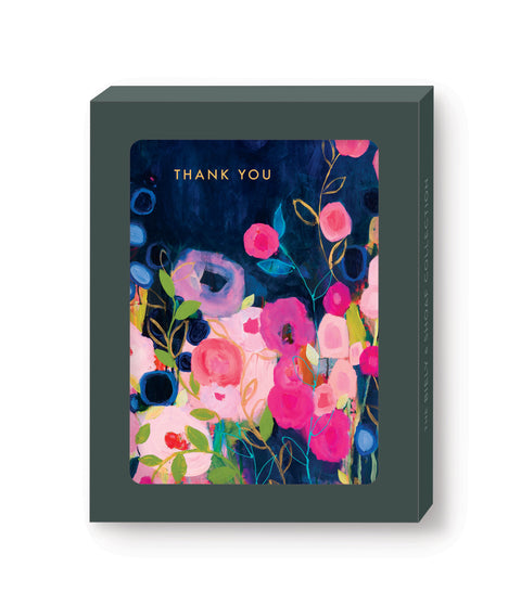 Flowers Boxed Thank You Notecards - Indie Indie Bang! Bang!