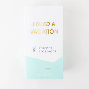 I need A Vacation Shower Steamers - Indie Indie Bang! Bang!