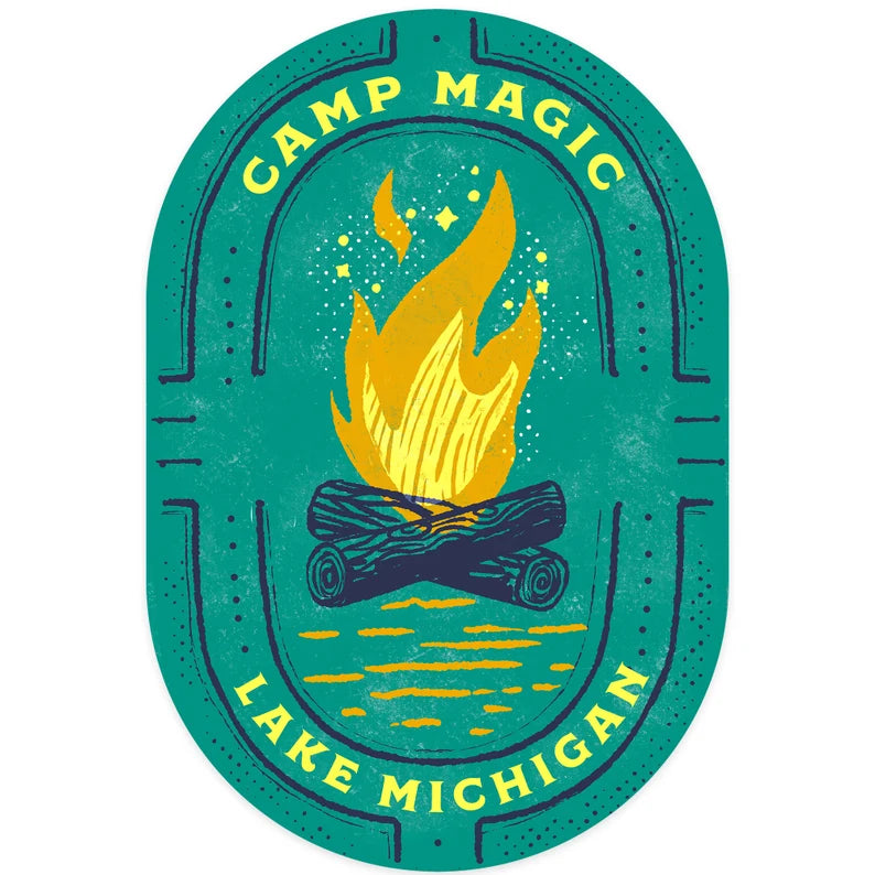 Camp Magic Vinyl Sticker - Indie Indie Bang! Bang!