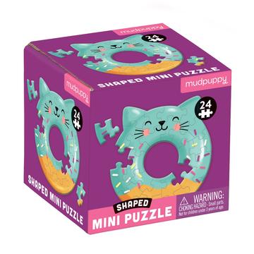 Cat Donut Shaped Mini Puzzle - Indie Indie Bang! Bang!