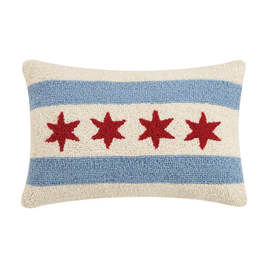 Chicago Flag Hook Pillow - Indie Indie Bang! Bang!