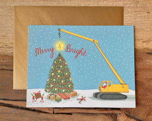 Merry & Bright Construction Santa - Indie Indie Bang! Bang!