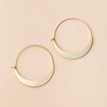 Load image into Gallery viewer, Crescent Hoop 18k Gold Vermeil Hoop - Indie Indie Bang! Bang!