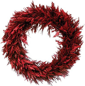 20" Red Cypress Wreath - Indie Indie Bang! Bang!
