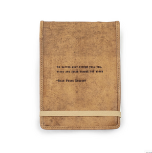 Dead Poets Society Artisan Leather Journal - Indie Indie Bang! Bang!