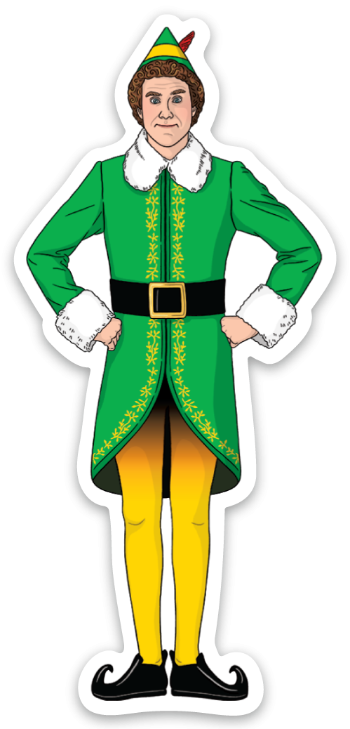 Elf Sticker - Indie Indie Bang! Bang!